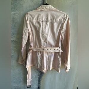 Vintage GAP Pink Trench Coat, S